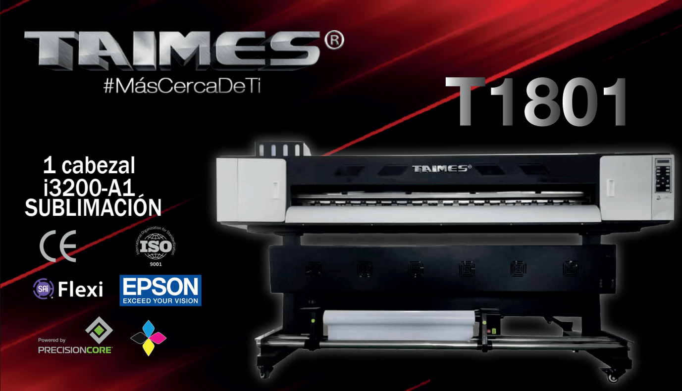 T1801 Sublimación 1 cabezal i3200-A1